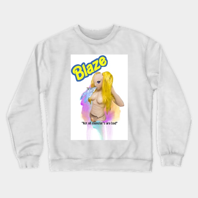 KID BLAZE BARBIE Crewneck Sweatshirt by BrentBlaze